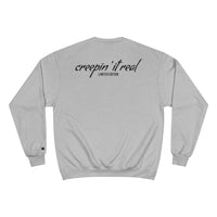 creepin' it real x Champion LIMITED EDITION 2021 unisex sweater / black font