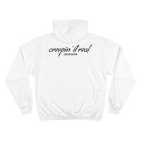 creepin' it real x Champion LIMITED EDITION 2021unisex hoodie / black font