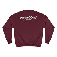 creepin' it real x Champion LIMITED EDITION 2021 unisex sweater / white font