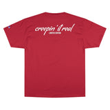creepin' it real x Champion LIMITED EDITION 2021 unisex t / white font