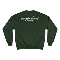 creepin' it real x Champion LIMITED EDITION 2021 unisex sweater / white font