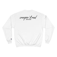 creepin' it real x Champion LIMITED EDITION 2021 unisex sweater / black font