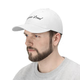 creepin' it real™️ logo unisex hat / black detail